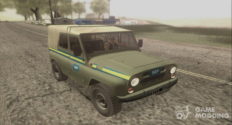 УАЗ-469 Военная Полиция Украины