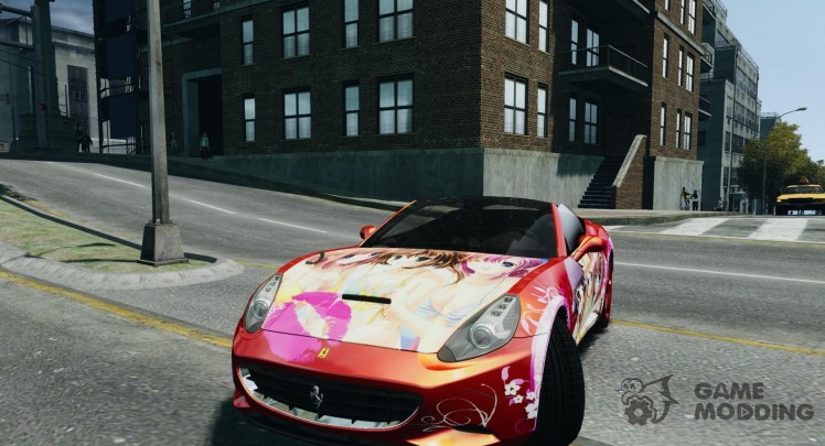 Ferrari California DC Texture
