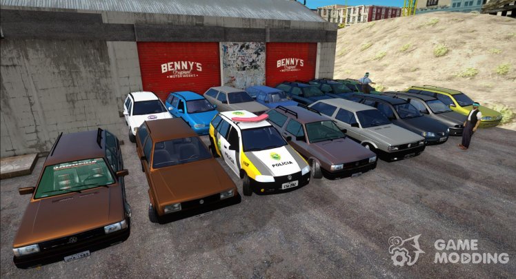 Pack of Volkswagen Parati cars (All models)