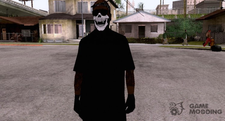 Anonymous skin V.3 для GTA San Andreas