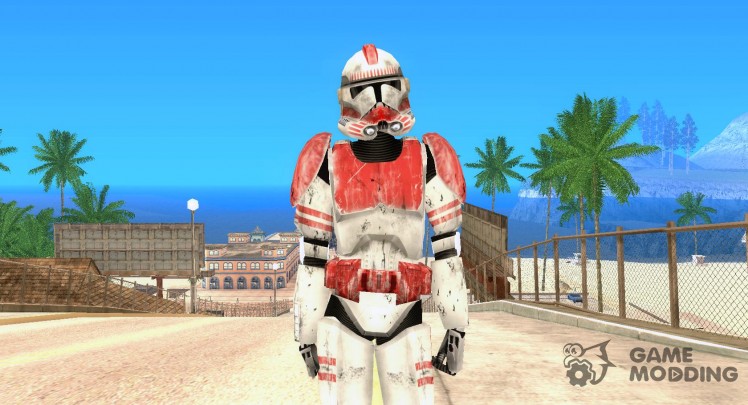 Red clone of Star Wars
