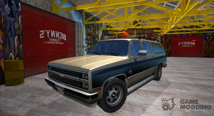 Chevrolet Suburban FBI 1986 (SA Style)