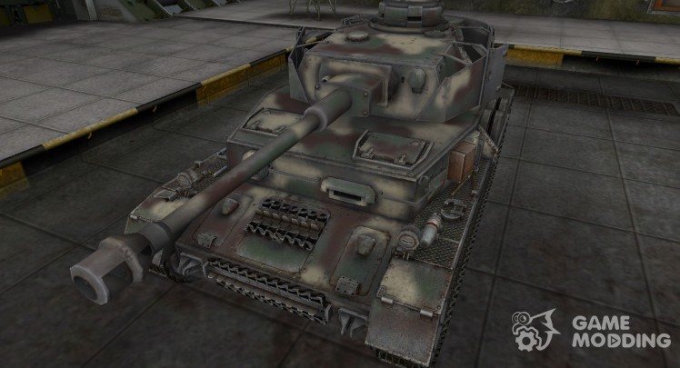 Skin camouflage for Panzer IV hydrostat.
