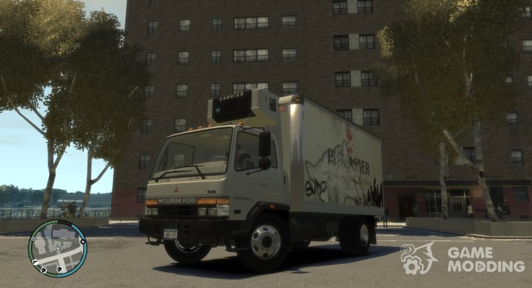 2001 Mitsubishi Fuso Fighter Box Truck