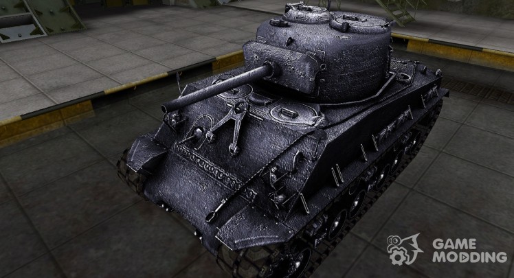 Dark skin for M4A2E4 Sherman