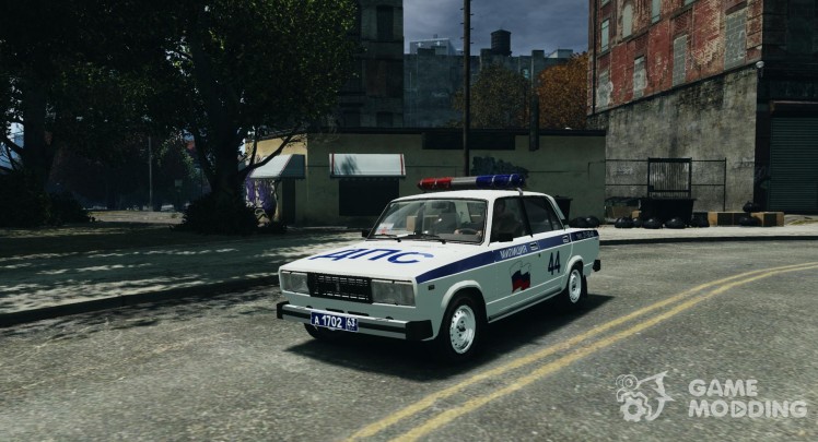 Policía de Vaz-2105