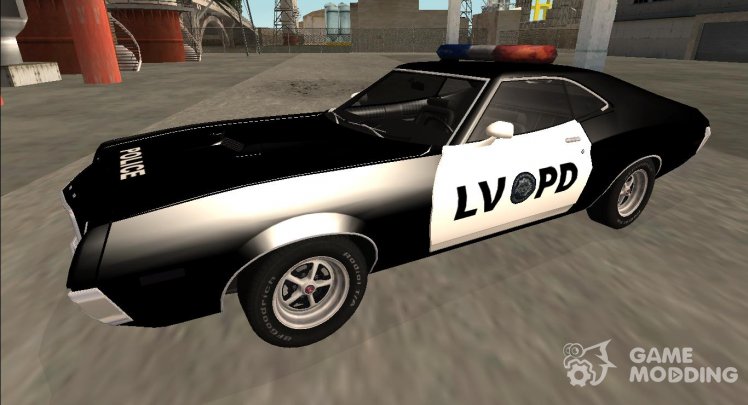 1972 Ford Gran Torino de la Policía de LVPD