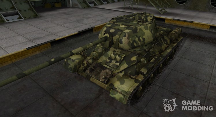 Skin for t-34-85 with camouflage