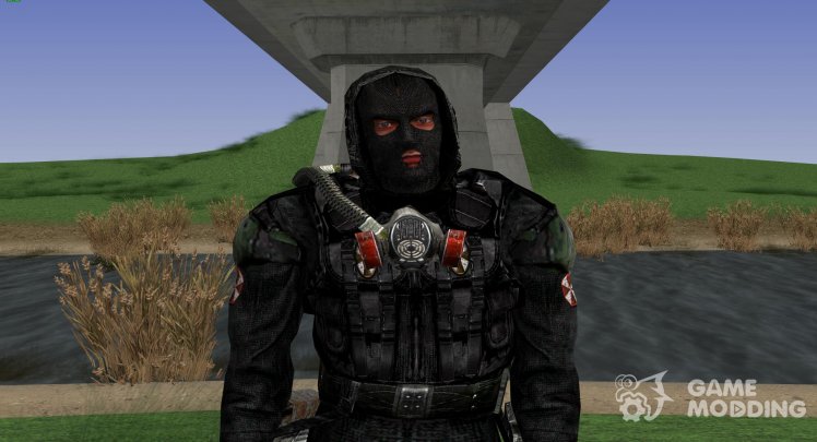 A member of the umbrella Corporation S. T. A. L. K. E. R V. 4