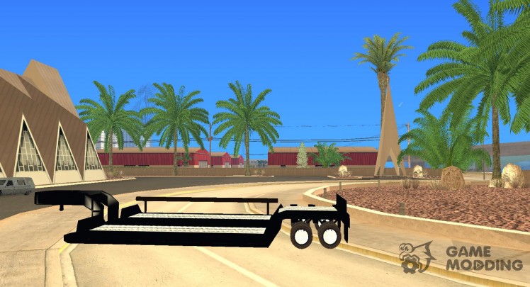 To transport the machine on a trailer BETA 2