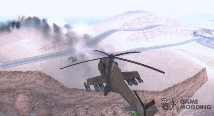 Mi-24П Desierto camuflaje