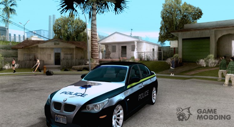 BMW M5 E60 policía
