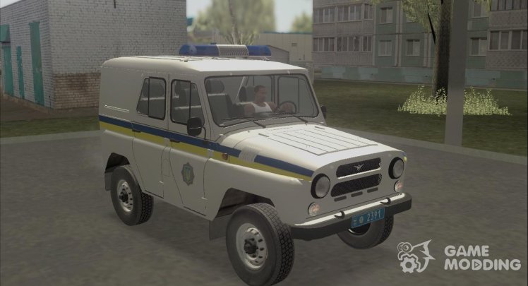 UAZ-31514 Policía de Ucrania