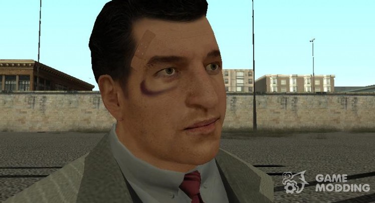 Joe con el traje de el último capítulo de la Mafia II