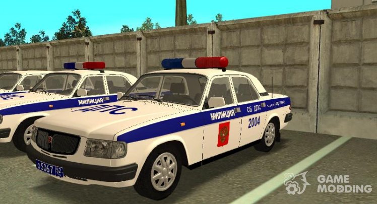 El GAS volga 3110 Policía de la polica de 2000