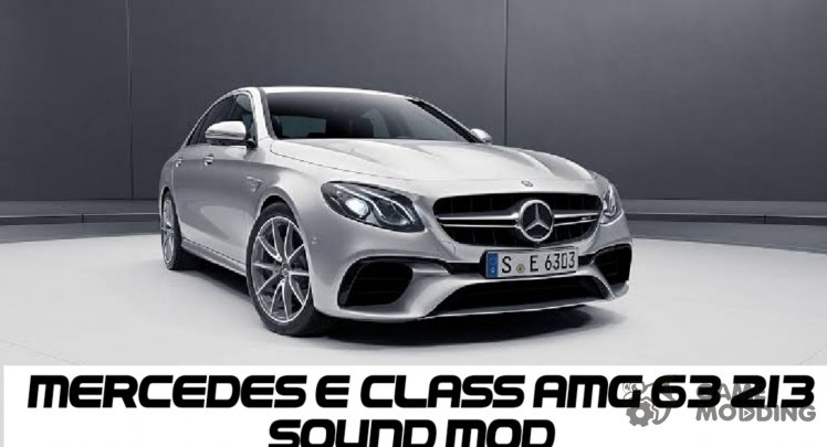 Mercedes Clase E 63 AMG 213 Sonido mod