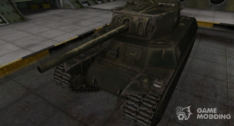 La piel de américa del tanque T1 Heavy