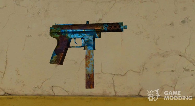 Tec-9 Texture Rusty