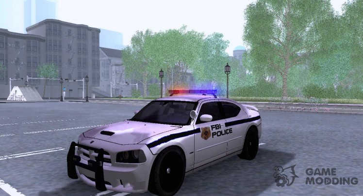 El FBI Dodge Charger Police