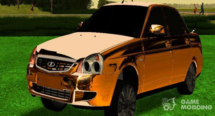 Lada Priora 2170 Gold Ganja Style