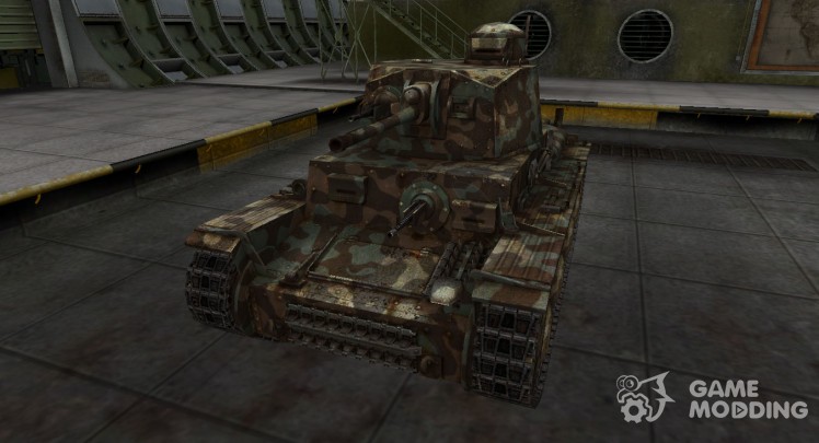 Mountain camouflage for PzKpfw 38 (t)