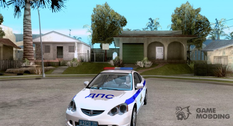 Acura RSX-S policía