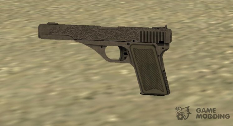 Винтажный пистолет из GTA V в