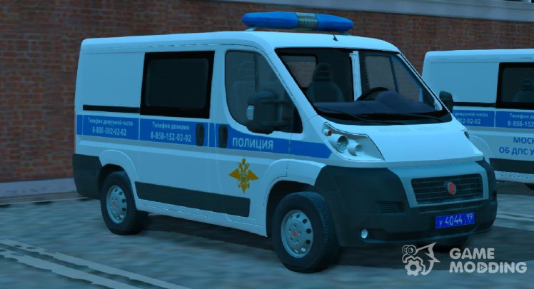 Fiat Ducato 4 ПОЛИЦИЯ ОБ ДПС УГИБДД (2012-2018)