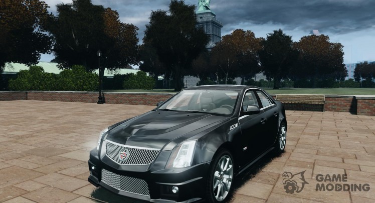El Cadillac CTS-V 2009