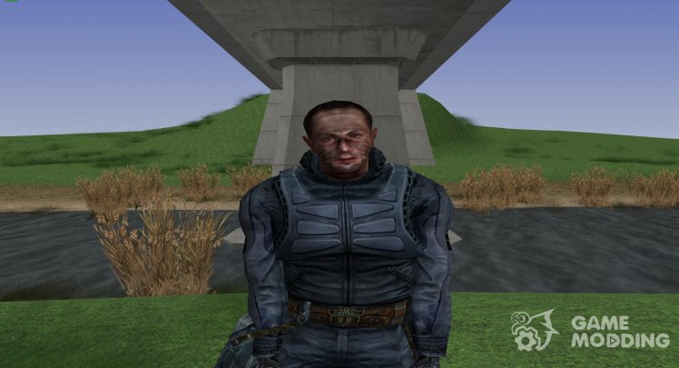 A member of the group the guardians of the Zone from S. T. A. L. K. E. R V. 6