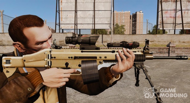 Assault rifle the FN SCAR-L