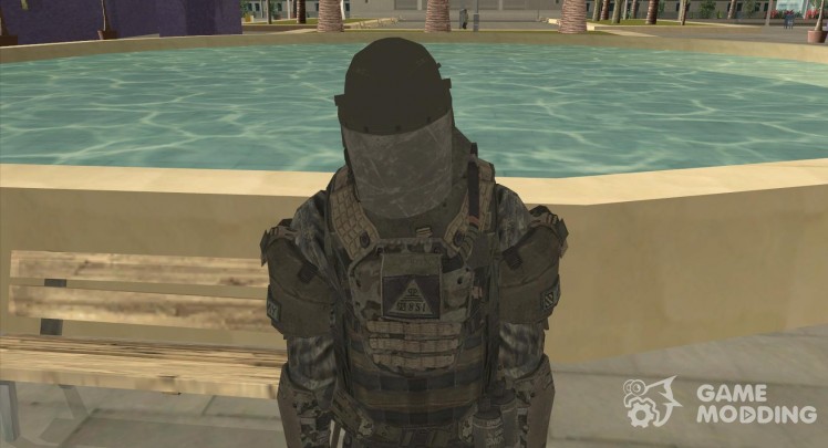 Combat soldiers from CoD: Mw2