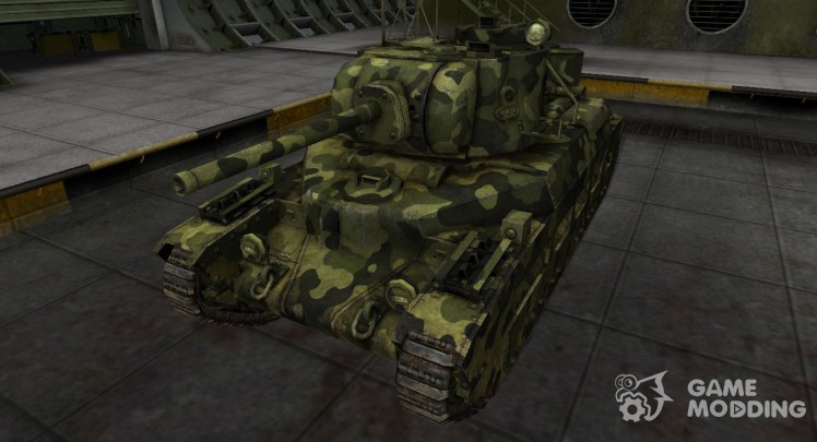 Skin for Matilda IV with camouflage