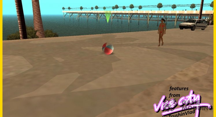 Basketball on the beaches (With Vice City)