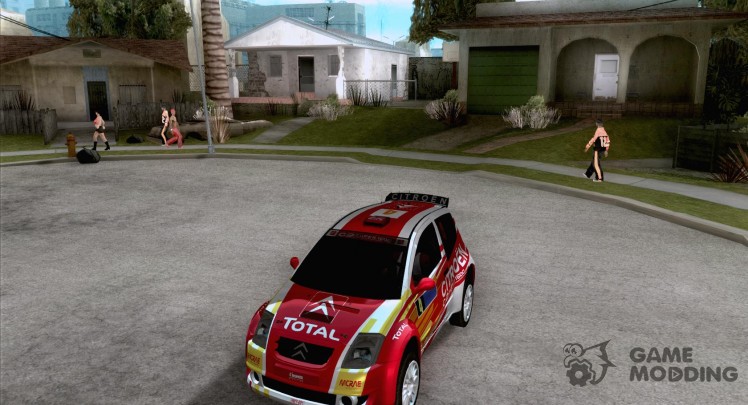 Citroen Rally Car