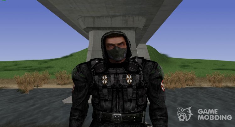 A member of the umbrella Corporation S. T. A. L. K. E. R V. 1