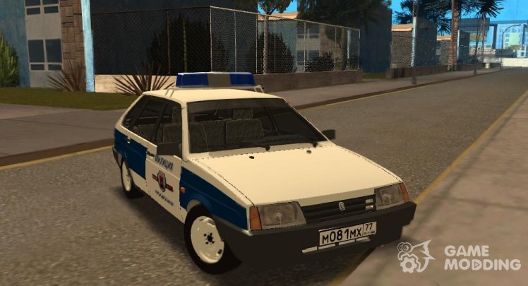 VAZ-2109 Municipal police
