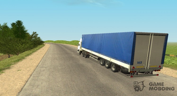 Semi trailer MAZ-9758 012