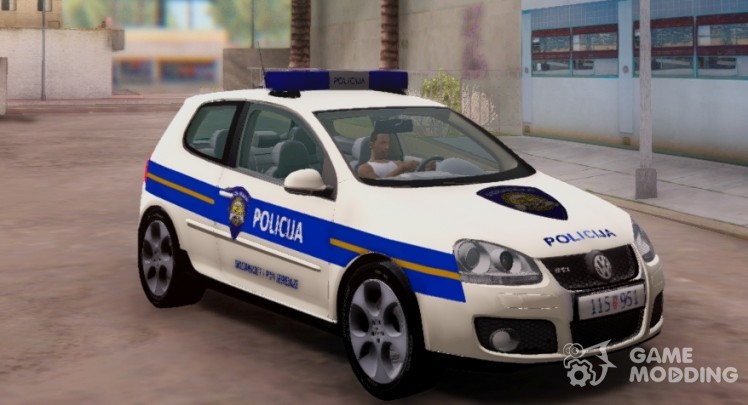 Golf V - Croatian Police Car