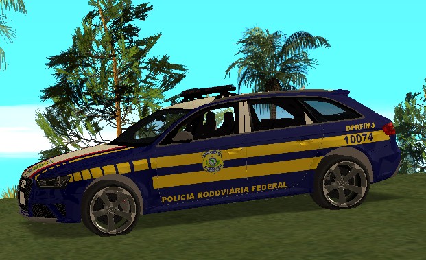 Audi RS4 Avant B8 2013 федеральная полиция Rodoviaria