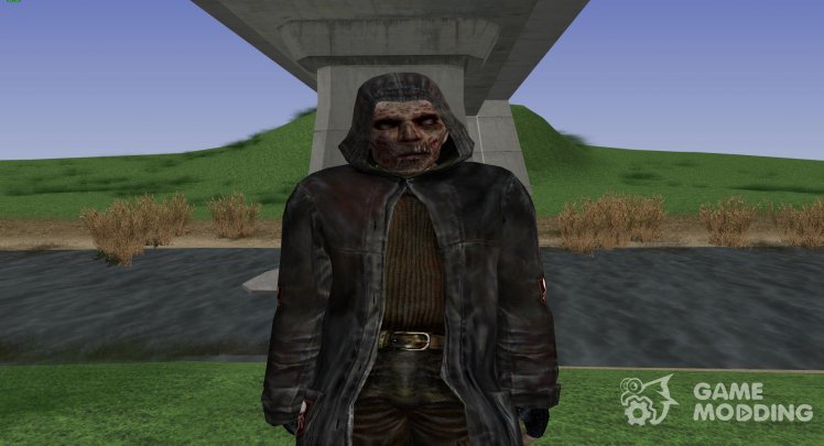 A member of the group Dark stalkers from S. T. A. L. K. E. R V. 14