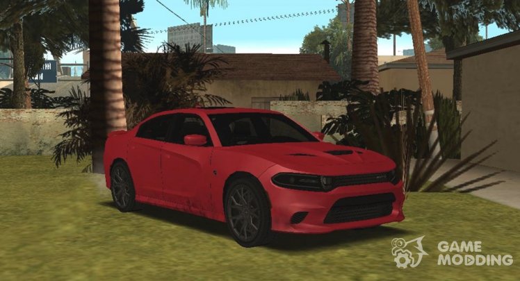 Dodge Charger SRT Hellcat 2019 (Low Poly)