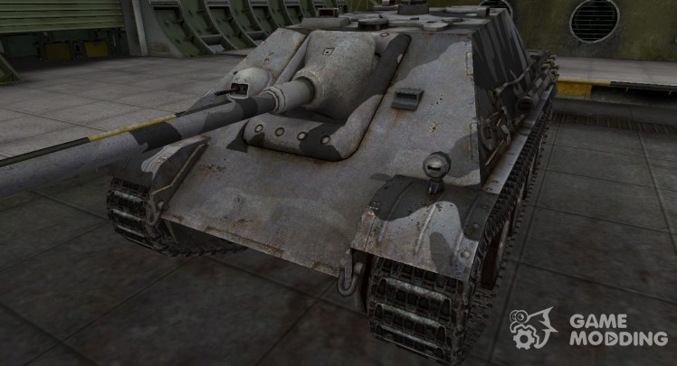 La piel para el alemán, el tanque Jagdpanther