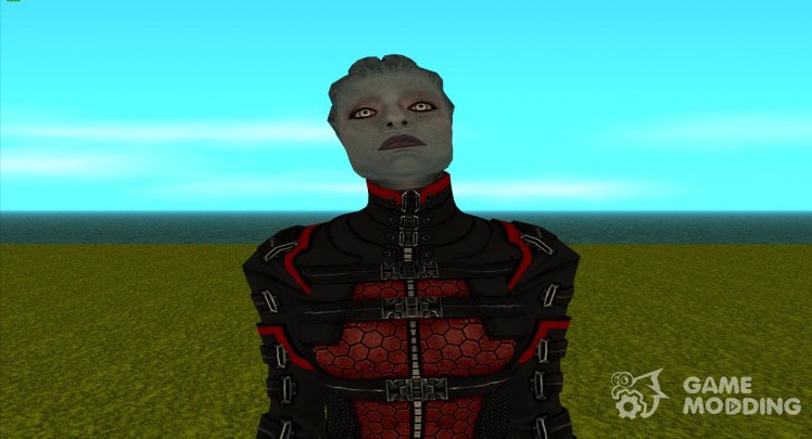 Morint in a reinforced jumpsuit from Mass Effect 2