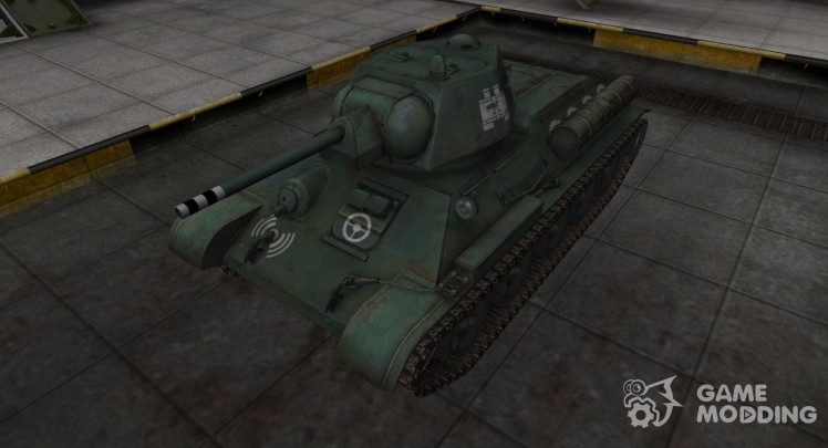 Breaking through the compass Zone Type T-34