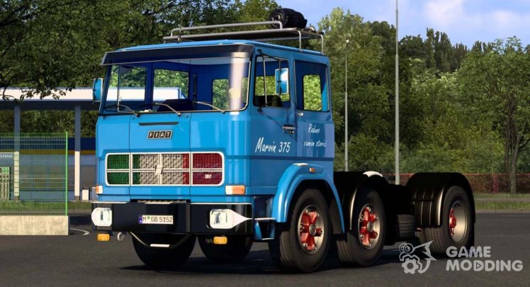 Iveco Fiat 180 NC/NT с прицепом