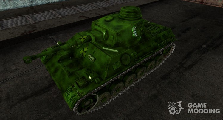 Tela de esmeril de Panzerkampfwagen III y IV
