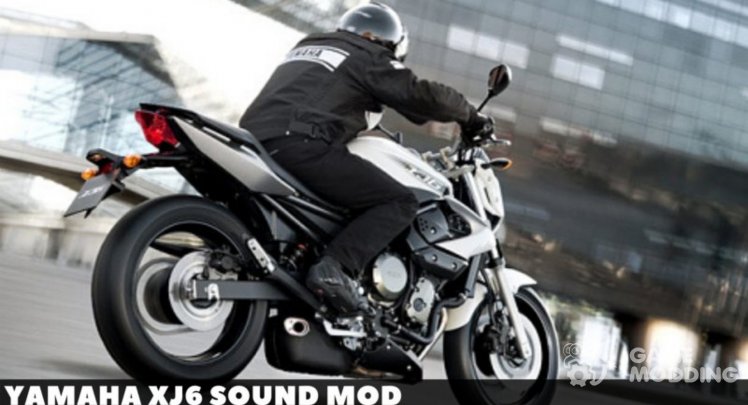 Yamaha XJ6 Sonido mod