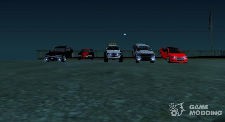 Pak cars from GTA 5