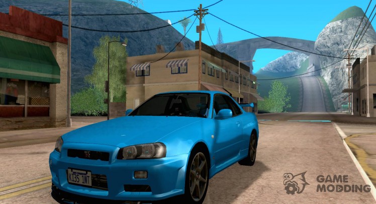 Nissan skyline GTR 34 V-Nur Speect